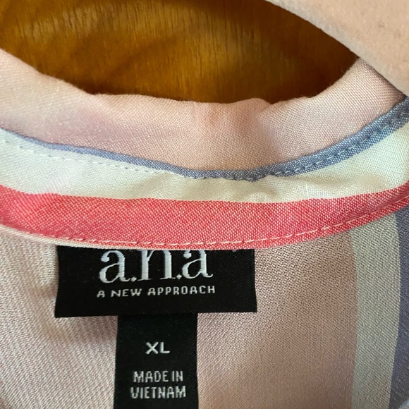 Striped Multicolor Women's Shirt - Picture 2 of 3